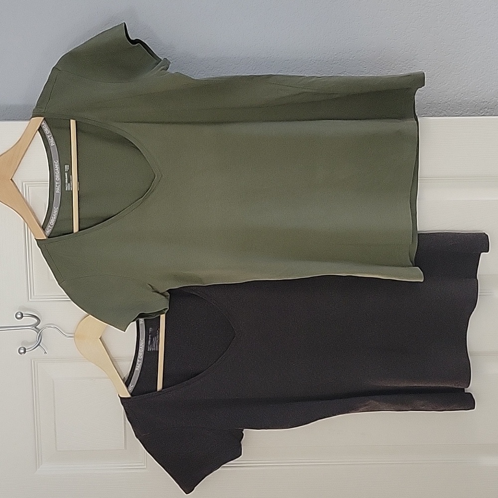 2 Pact Organic Cotton Tees